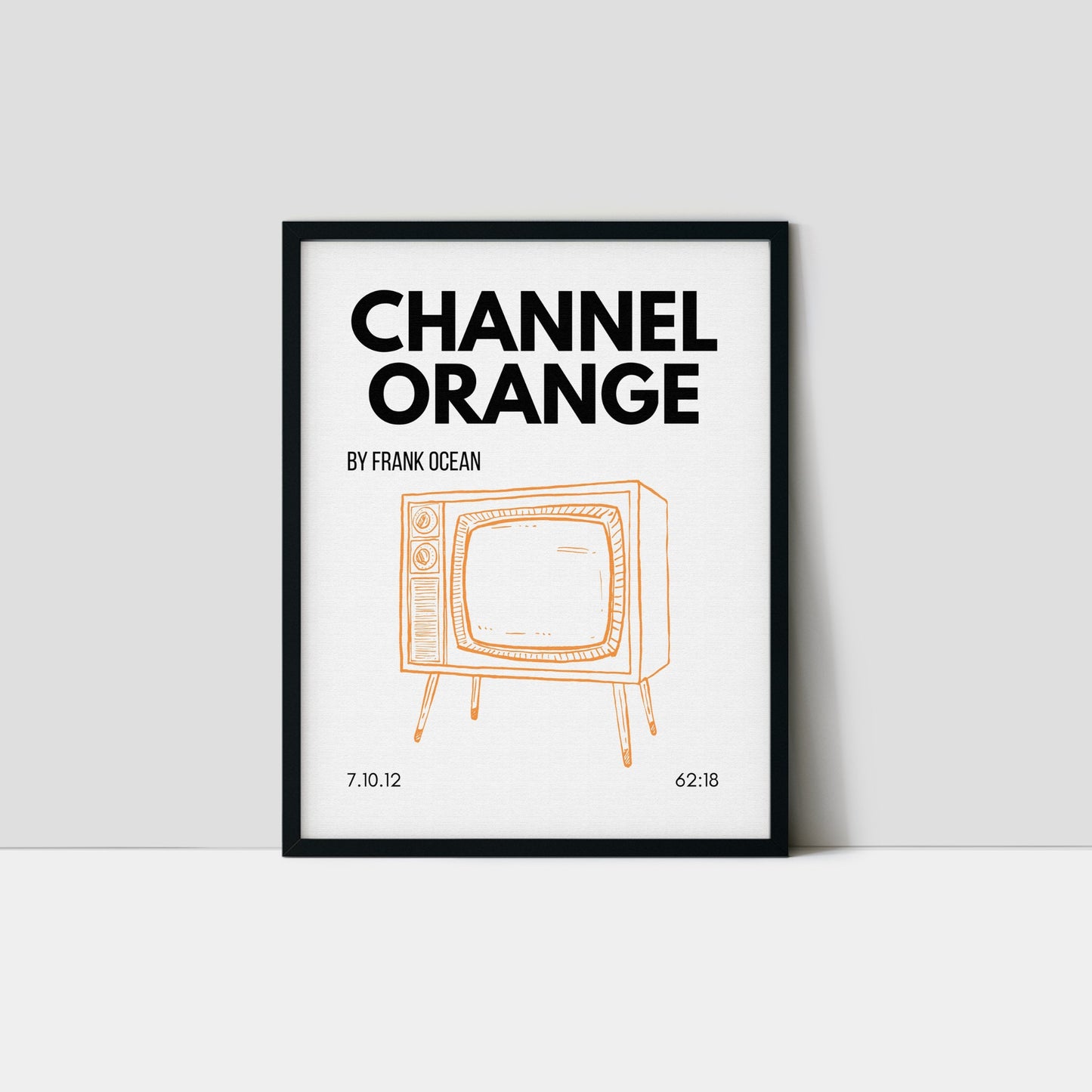 Channel Orange Inspired Art Print