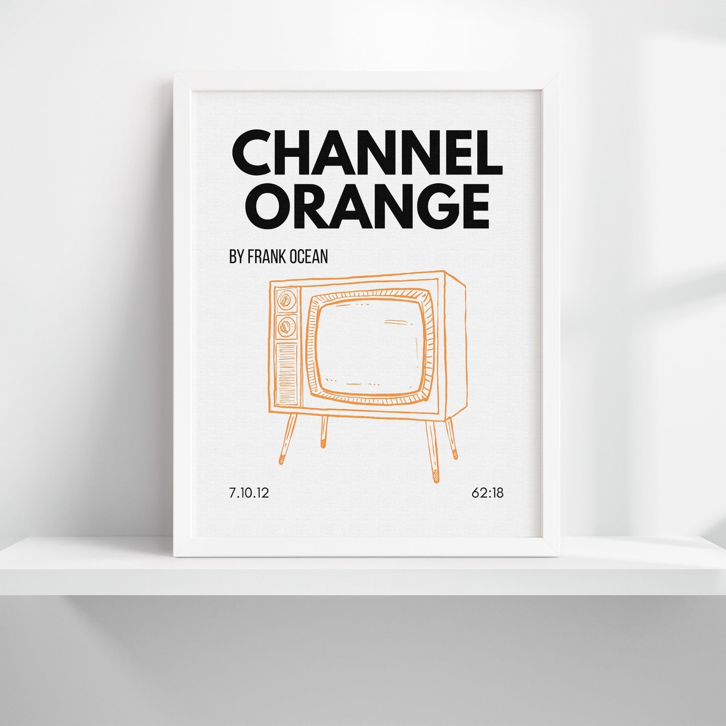 Channel Orange Inspired Art Print
