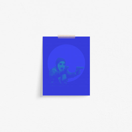 Minimalist "Delilah" Dead Presidents Pop Art Print