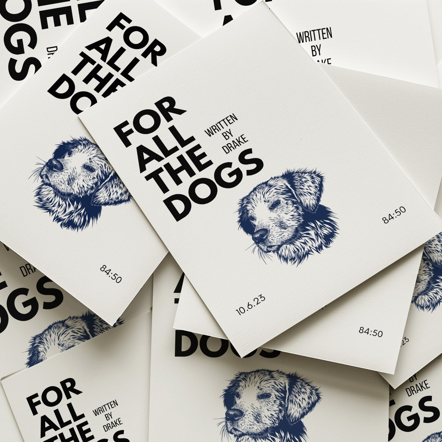 For All The Dogs Inspired Art Print