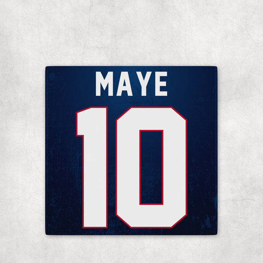 New England Patriots Jersey Inspired Coasters