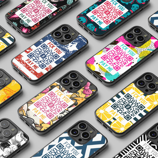 Custom CashApp QR iPhone Case