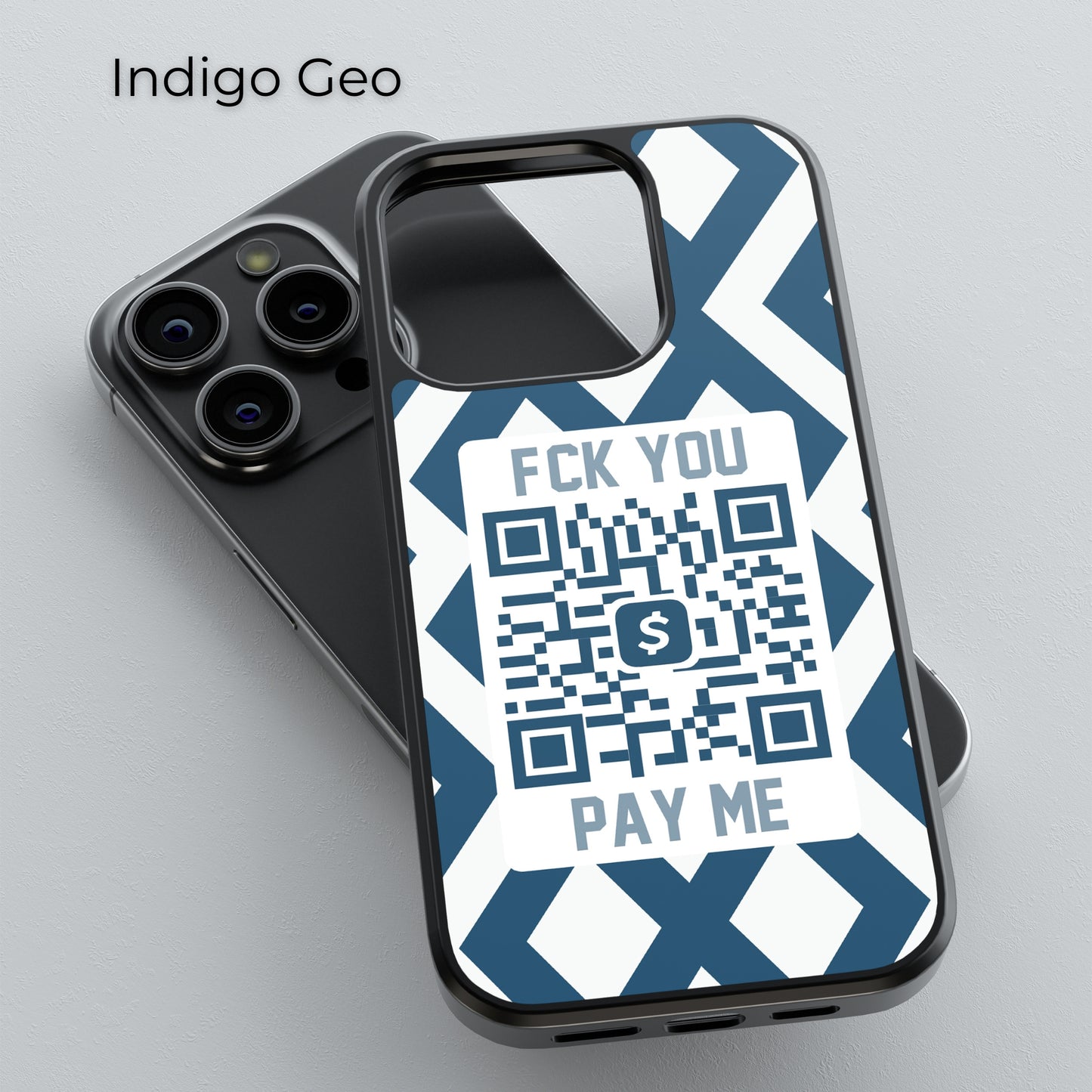 Custom CashApp QR iPhone Case