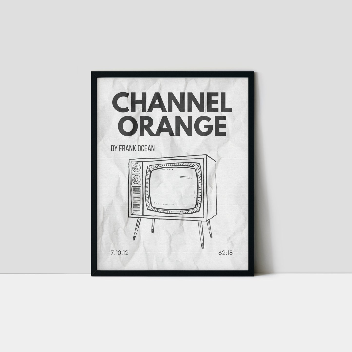 Channel Orange Inspired Art Print