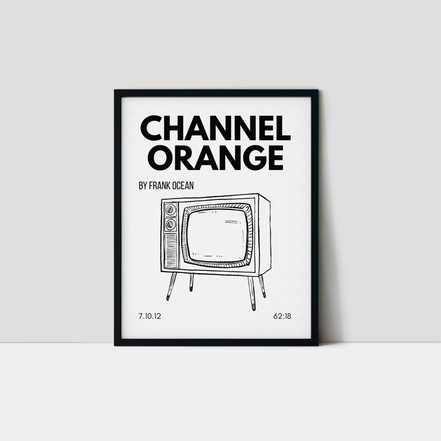 Channel Orange Inspired Art Print