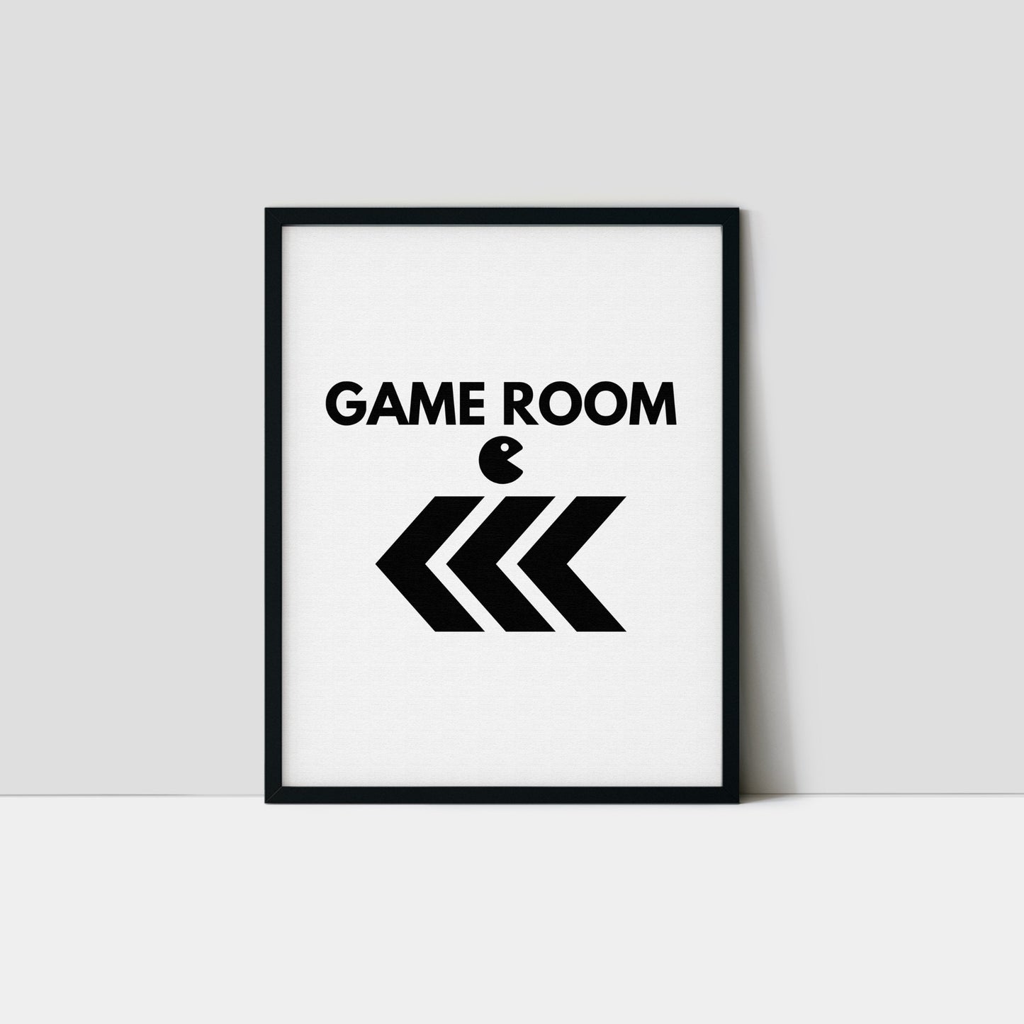 Game Room "that way" Art Print