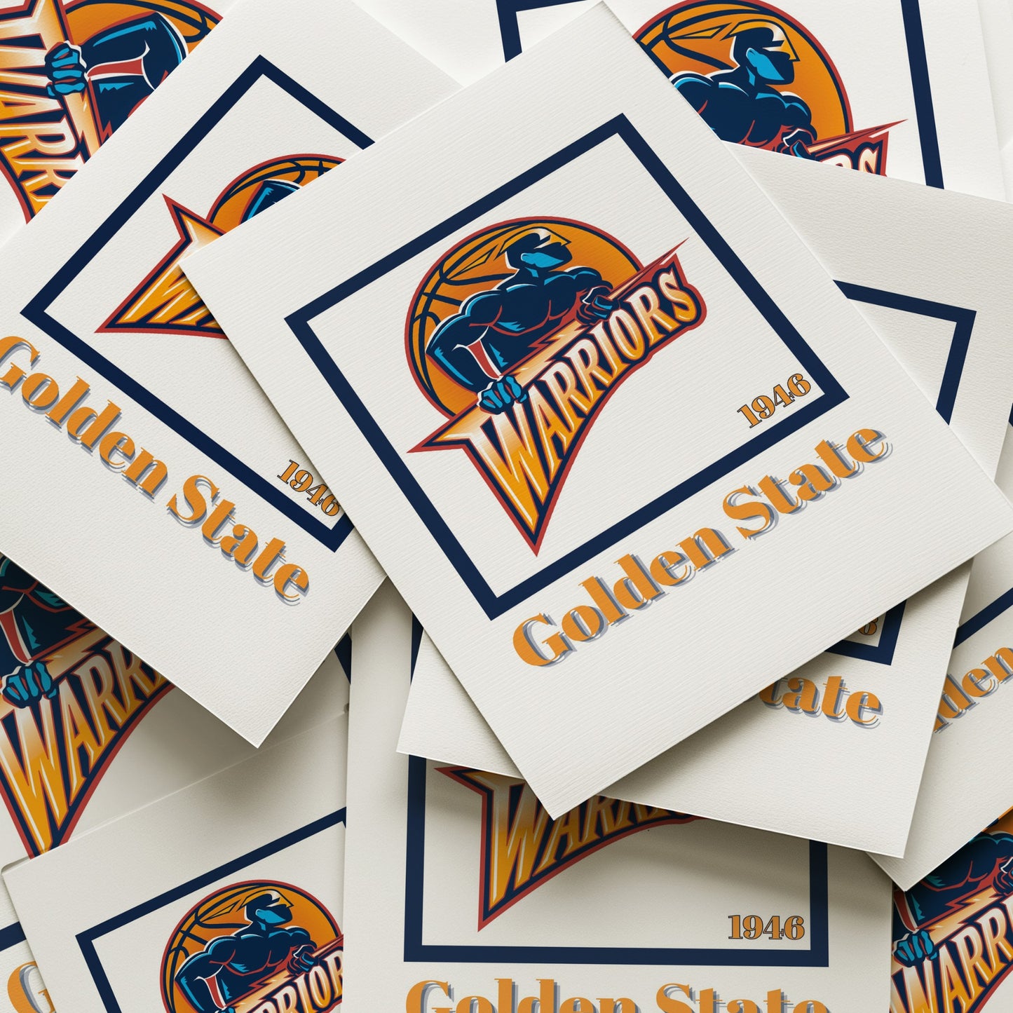 Golden State Warriors Minimalist Art Print