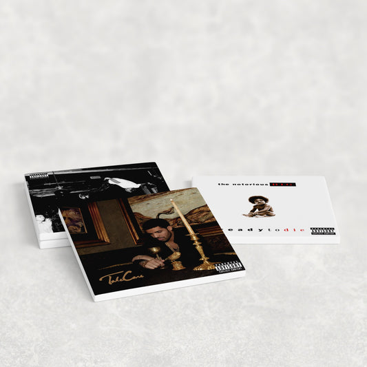 Custom Hip Hop Album Cover Coasters