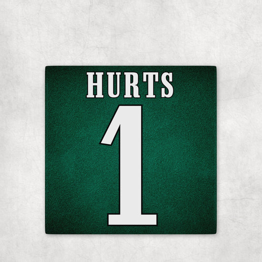 Philadelphia Eagles Jersey Inspired Coasters