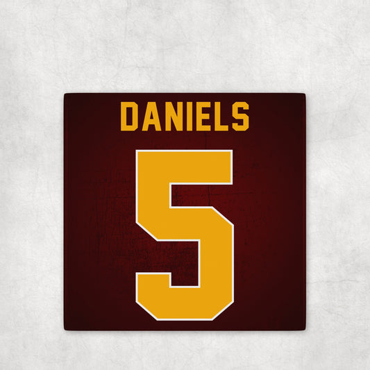 Washington Commanders Jersey Inspired Coasters