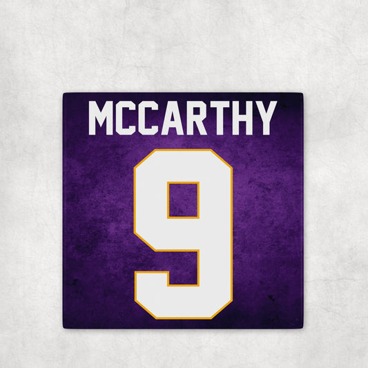 Minnesota Vikings Jersey Inspired Coasters