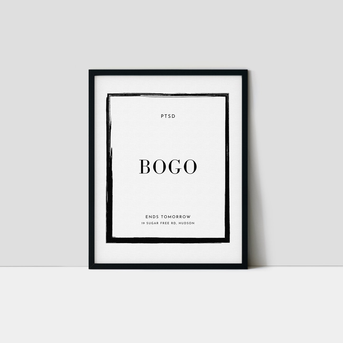 PTSD BOGO Minimalist Art Print