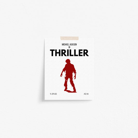 Thriller Inspired Art Print