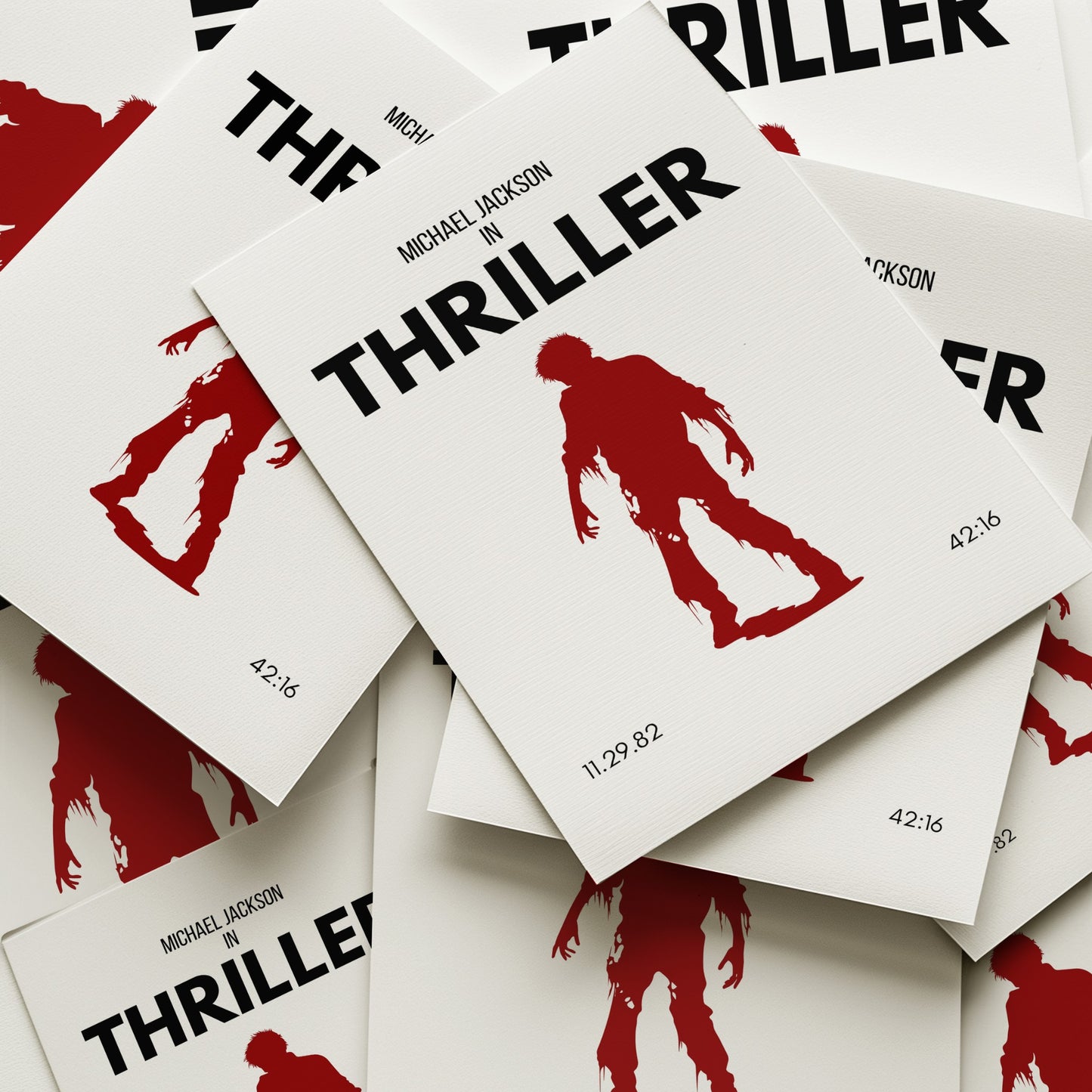 Thriller Inspired Art Print