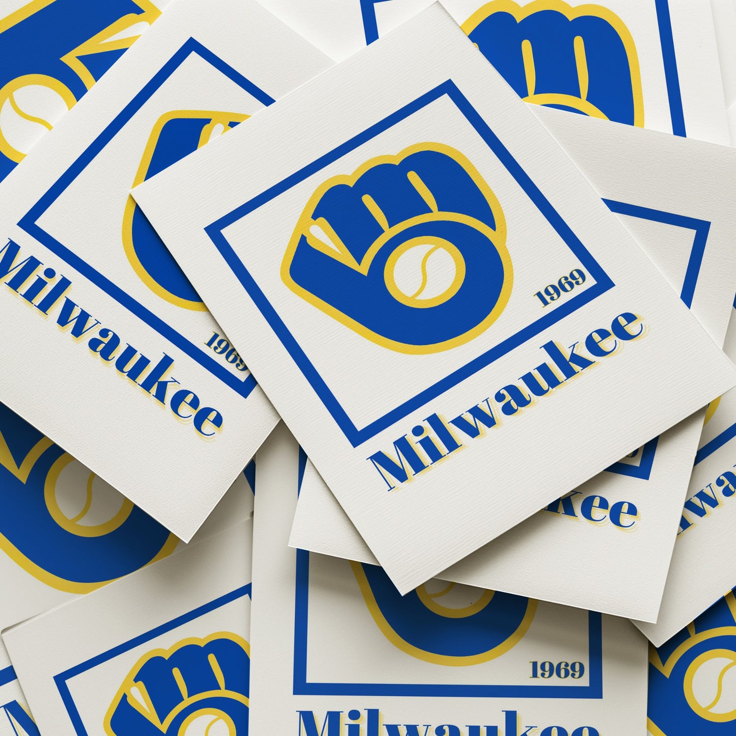 Milwaukee Brewers Minimalist Art Print