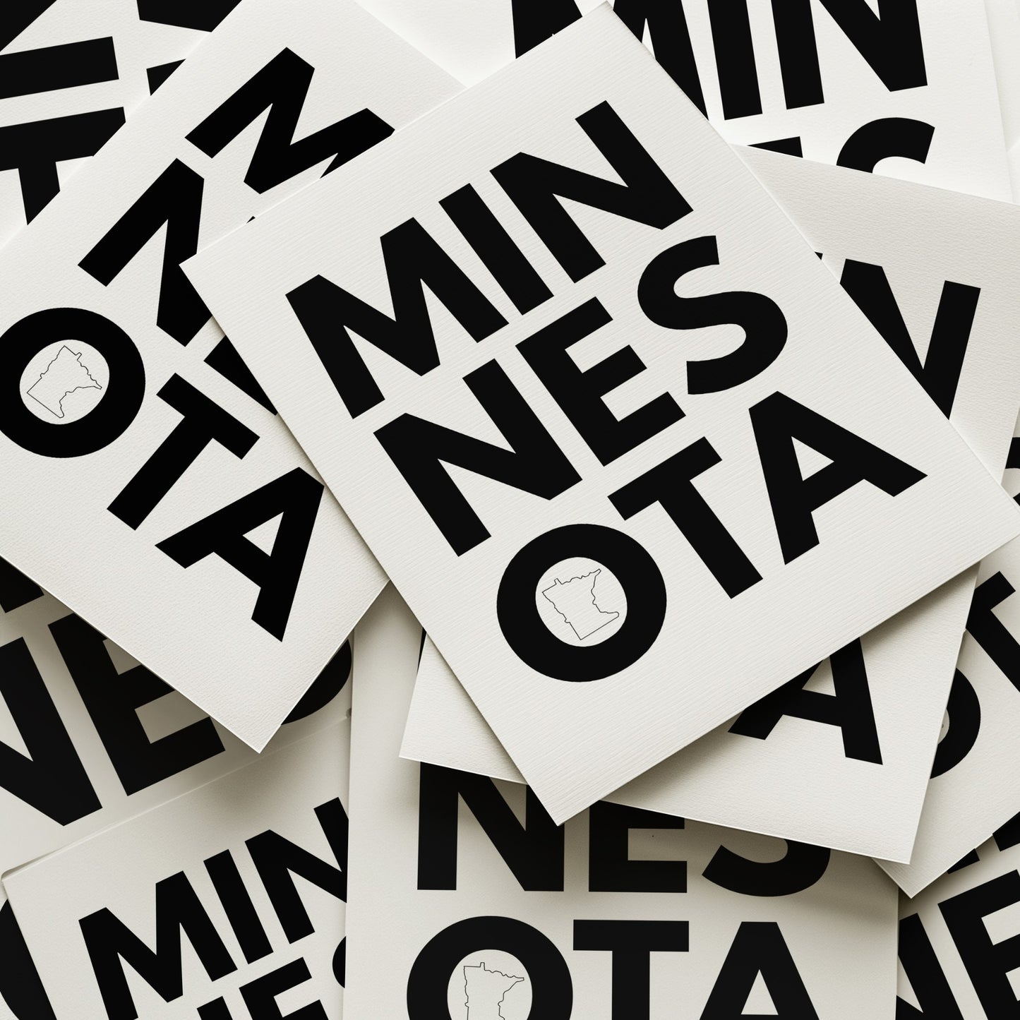 Minnesota Bold Typography Art Print