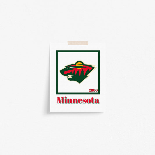 Minnesota Wild Minimalist Art Print