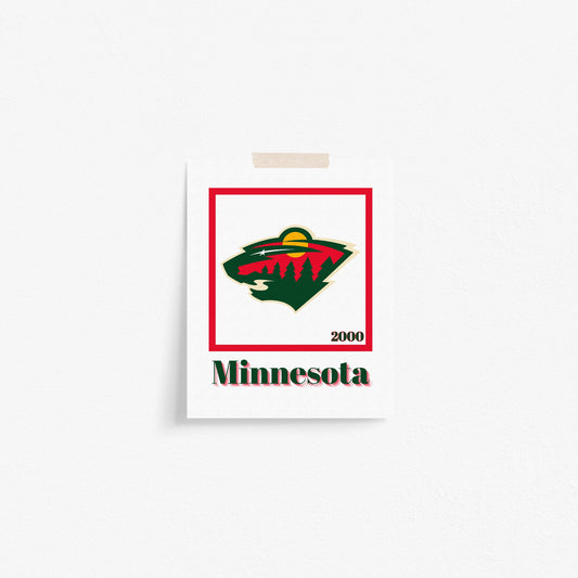 Minnesota Wild Minimalist Art Print