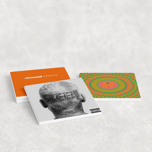 Custom R&B Album Cover Coasters