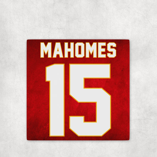 Kansas City Chiefs Jersey Inspired Coasters