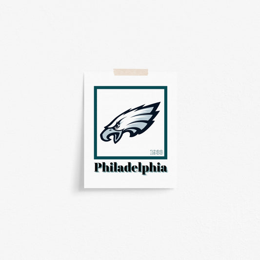 Philadelphia Eagles Minimalist Art Print