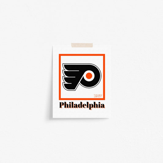 Philadelphia Flyers Minimalist Art Print