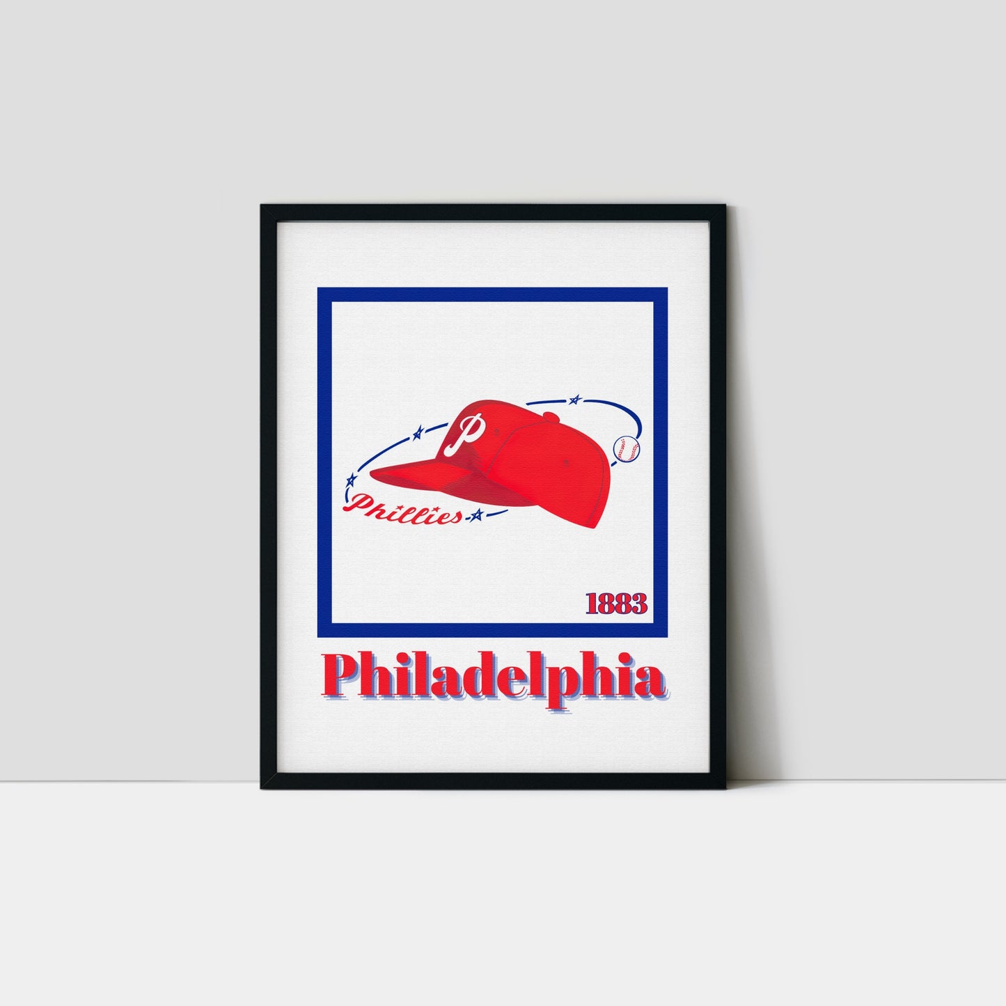 Philadelphia Phillies Minimalist Art Print