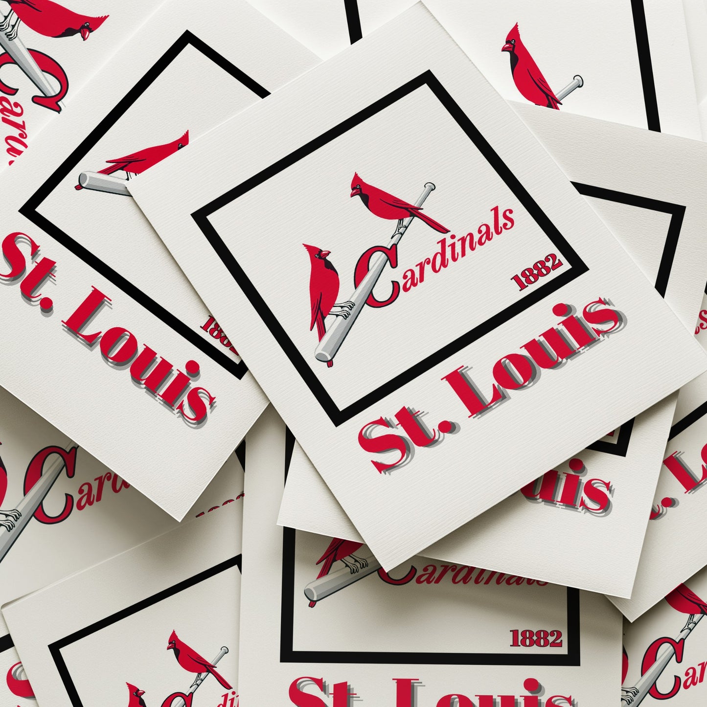 St. Louis Cardinals Minimalist Art Print