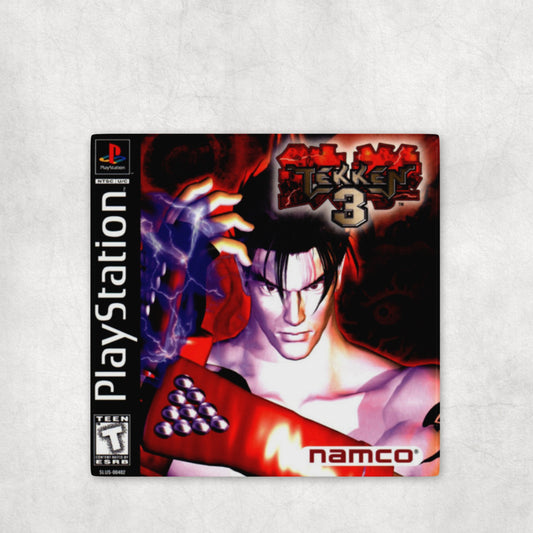 Tekken 3 PS1 Cover Art Coasters