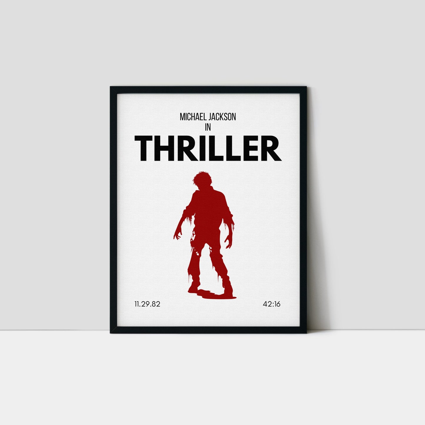 Thriller Inspired Art Print