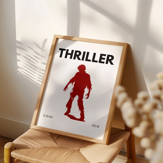 Thriller Inspired Art Print