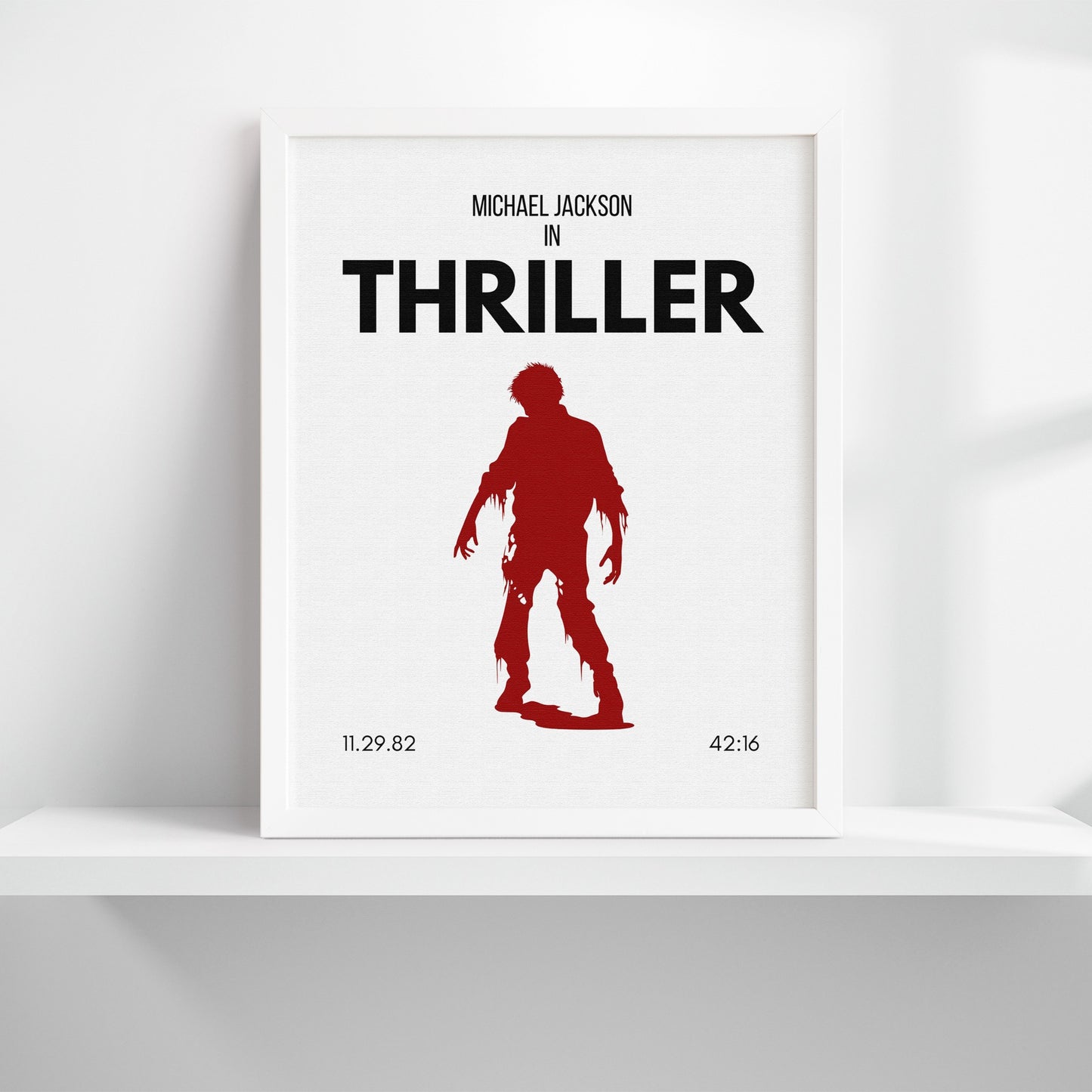 Thriller Inspired Art Print
