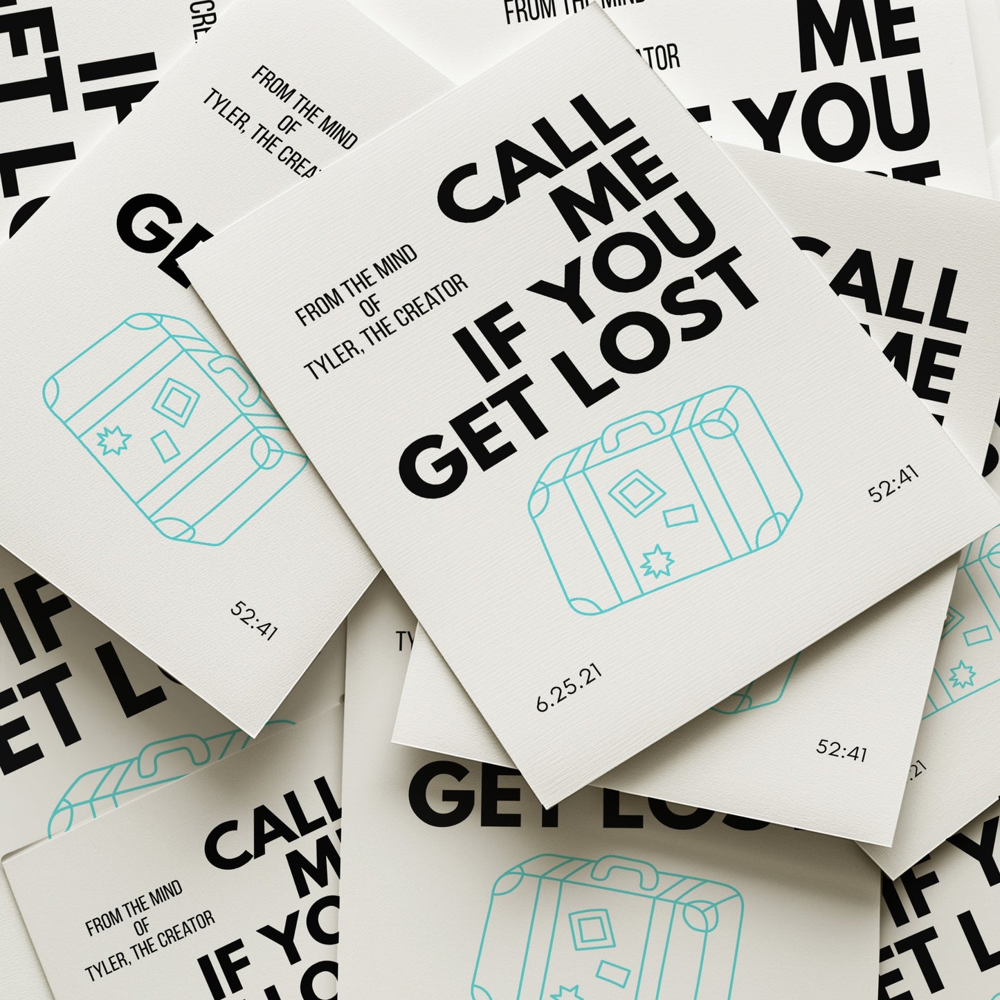 Call Me If You Get Lost Inspired Art Print