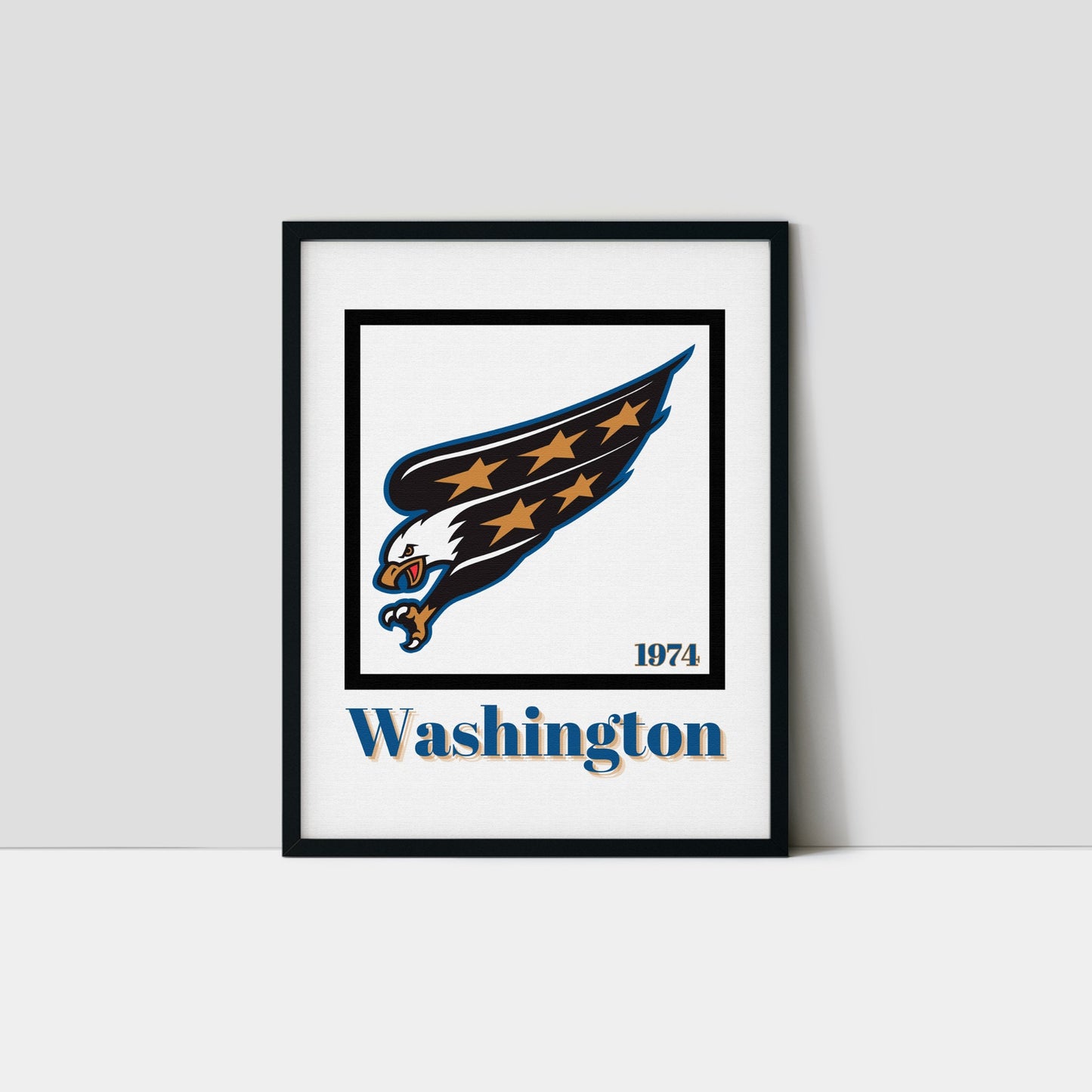 Washington Capitals Minimalist Art Print