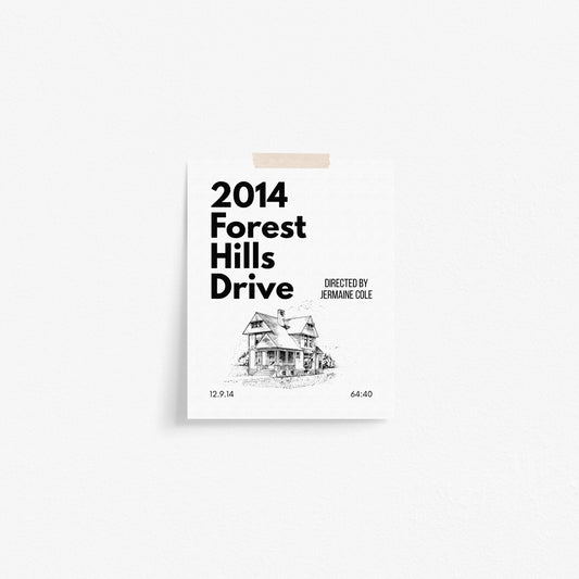 2014 Forest Hills Drive Inspired Art Print