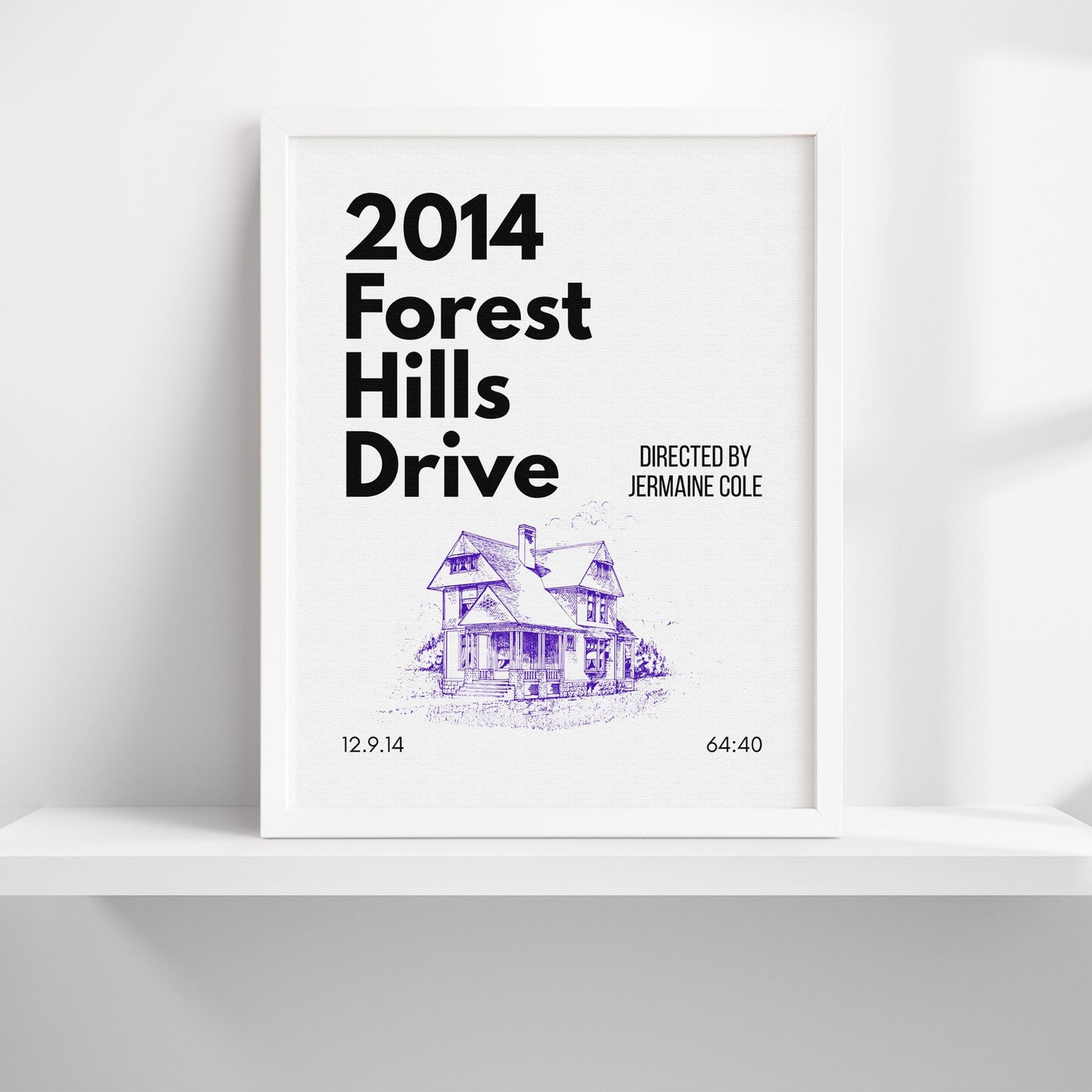 2014 Forest Hills Drive Inspired Art Print