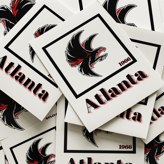 Atlanta Falcons Minimalist Art Print