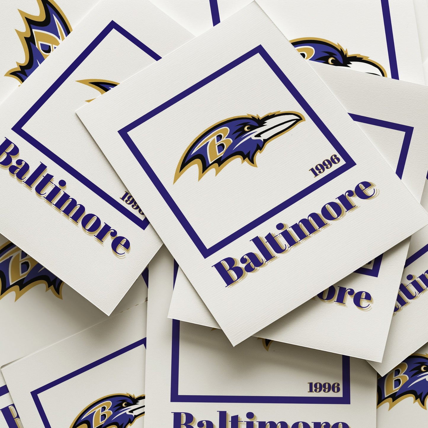 Baltimore Ravens Minimalist Art Print