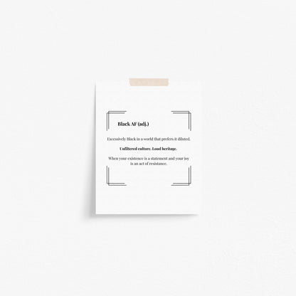 Black AF