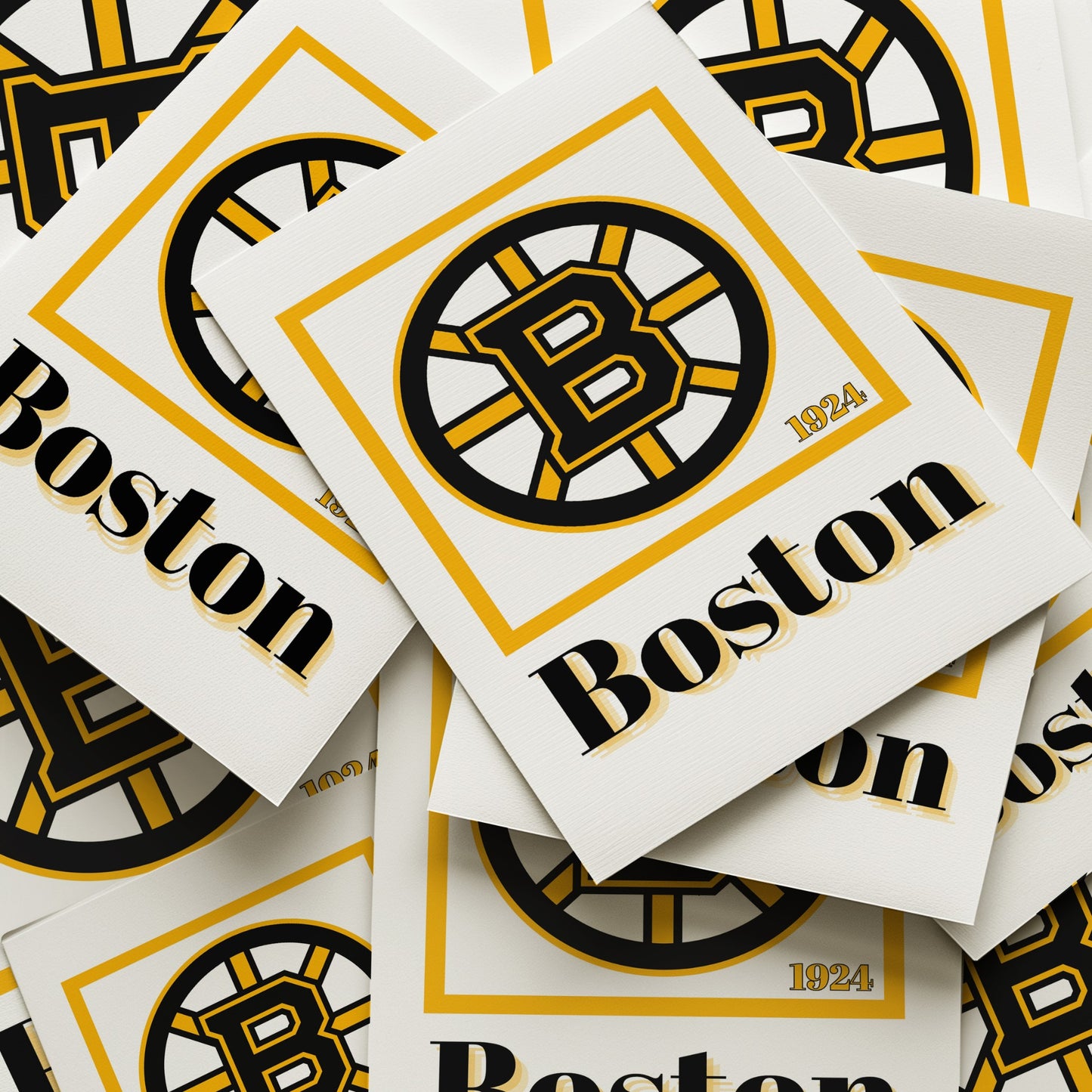 Boston Bruins Minimalist Art Print