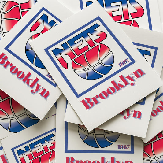 Brooklyn Nets Minimalist Art Print