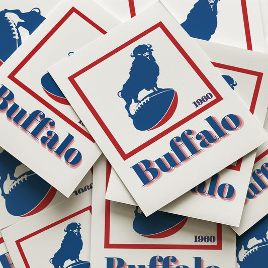 Buffalo Bills Minimalist Art Print