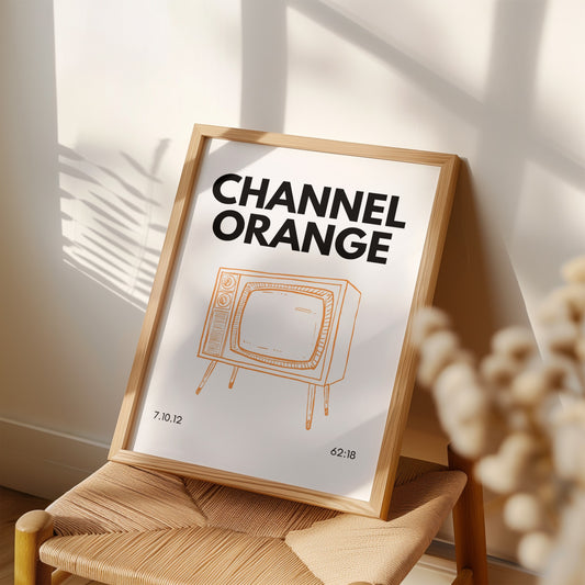 Channel Orange Inspired Art Print