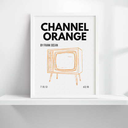 Channel Orange Inspired Art Print