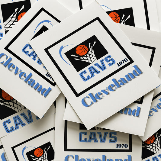 Cleveland Cavaliers Minimalist Art Print