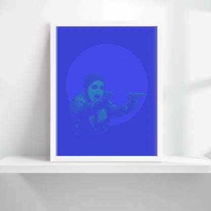 Minimalist "Delilah" Dead Presidents Pop Art Print