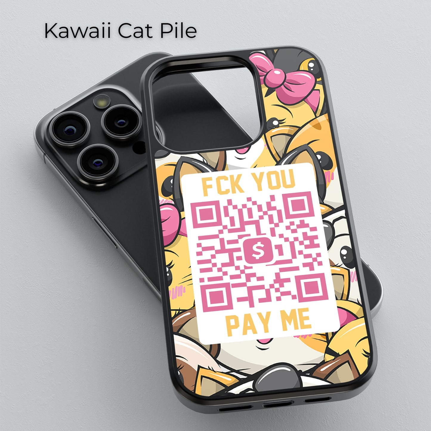 Custom CashApp QR iPhone Case