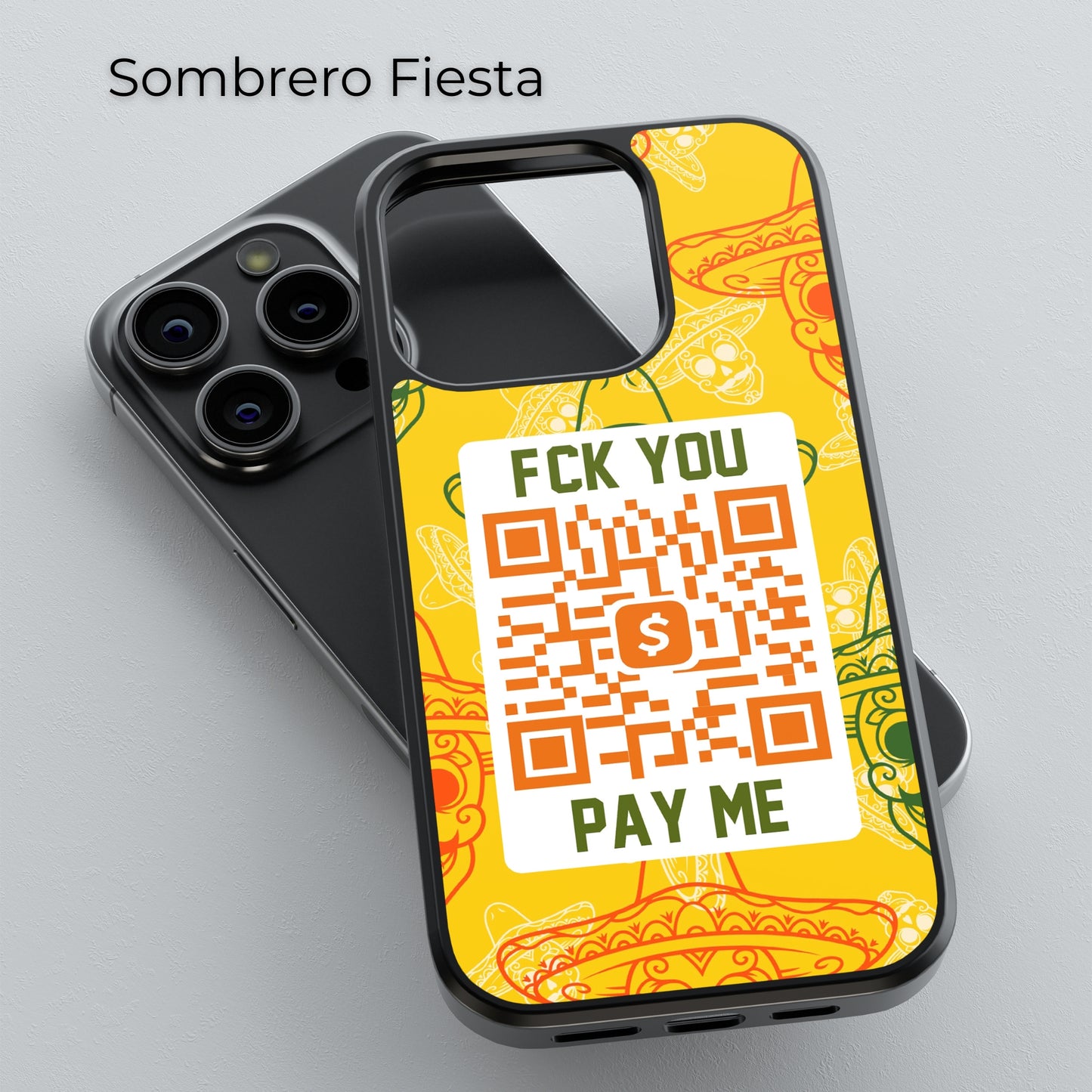 Custom CashApp QR iPhone Case