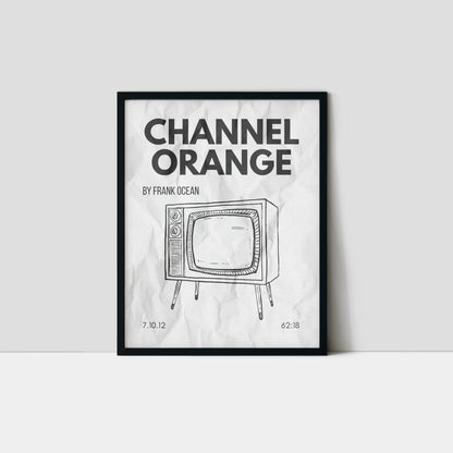 Channel Orange Inspired Art Print