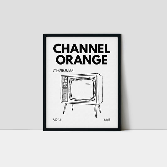 Channel Orange Inspired Art Print